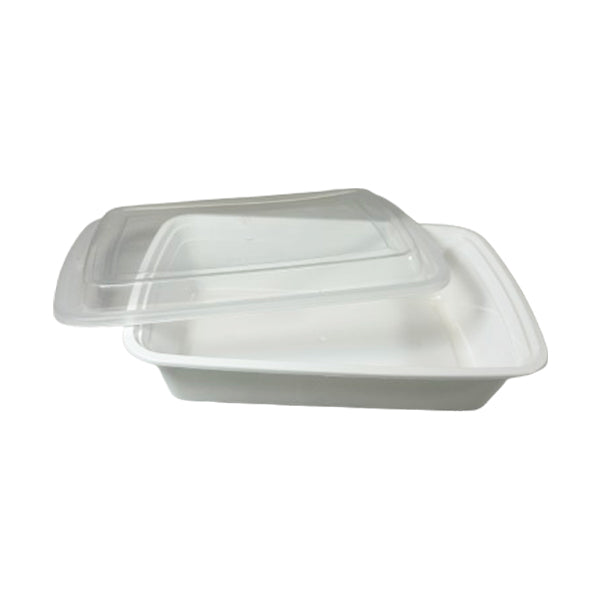 E2e Foodpack Rectangular Food Container 38 oz 150 ct