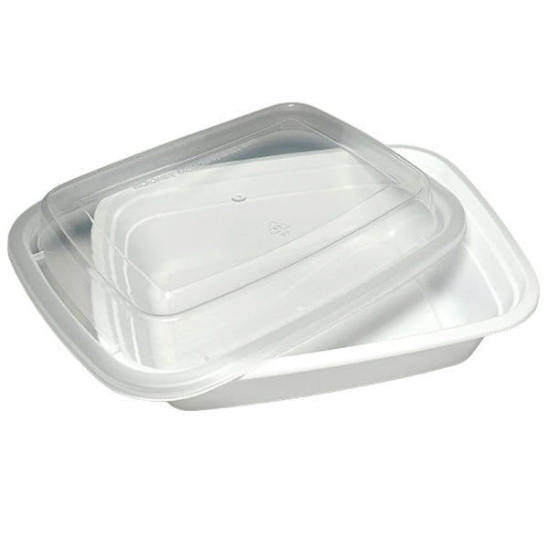 E2e Foodpack 12 oz Rectangular Food Container Combo 150 ct