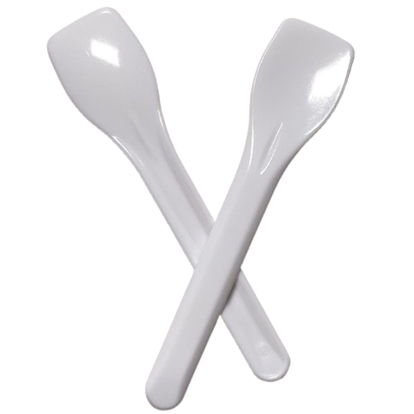 E2E Ice Cream/gelato Spoon White 4x500 pc