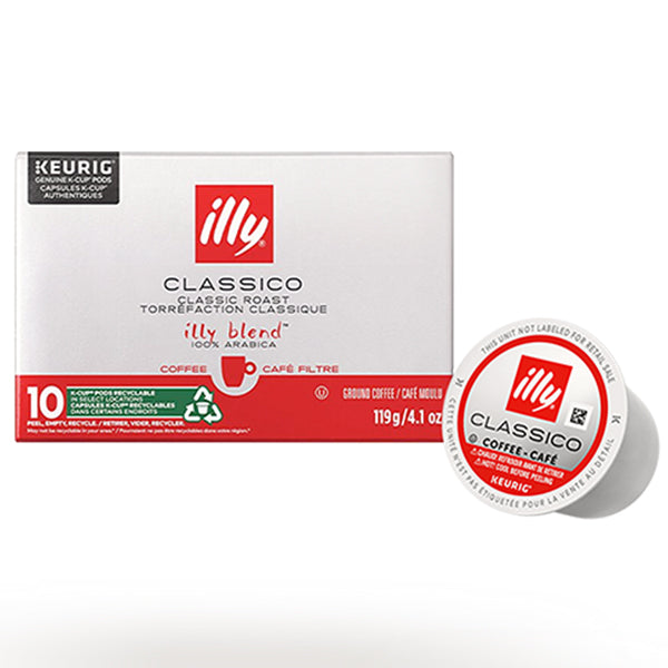 ILLY K Cup Classico Medium Roast Coffee 10 ct