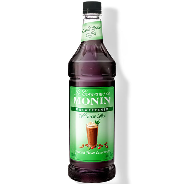 Monin Cold Brewed Coffee Unsweetened 4x1 L