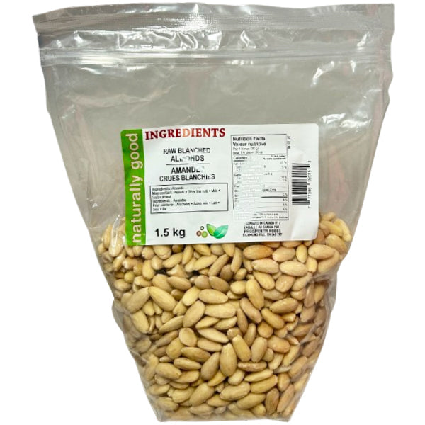 Naturally Good Ng Blanched Whole Almonds 2x1.5 kg