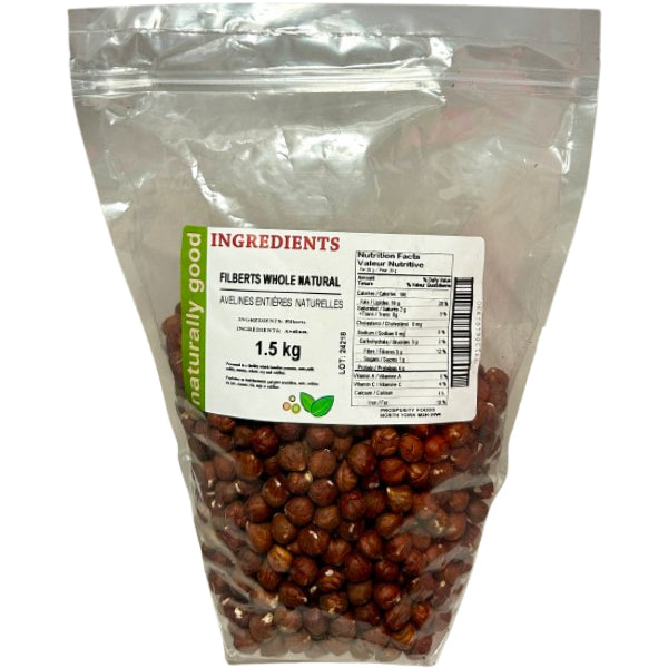 Naturally Good Filberts Natural Whole 2x1.5 kg
