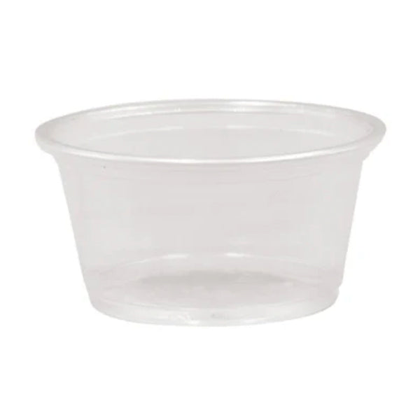 Ritepak 2 oz Clear Plastic Portion Cups 250 ct