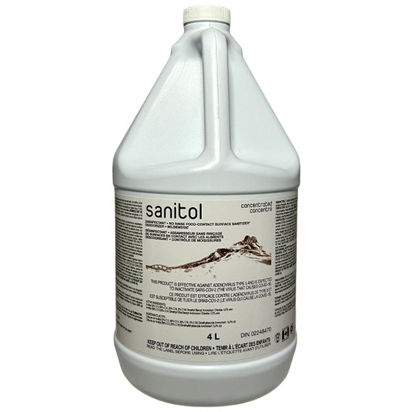 Sanitol Disinfectant 4x4 L