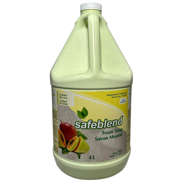 Safeblend Foam Soap Mango Papaya 4x4 L