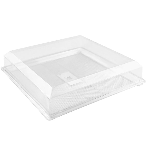 Talthi Catering Tray with Clear Lid 16 in 4x3-Pack