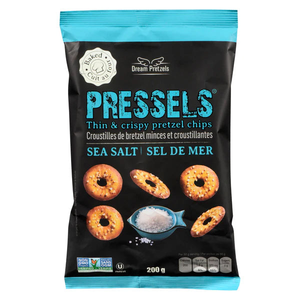 Dream Pretzels Pressels Sea Salt 200 g