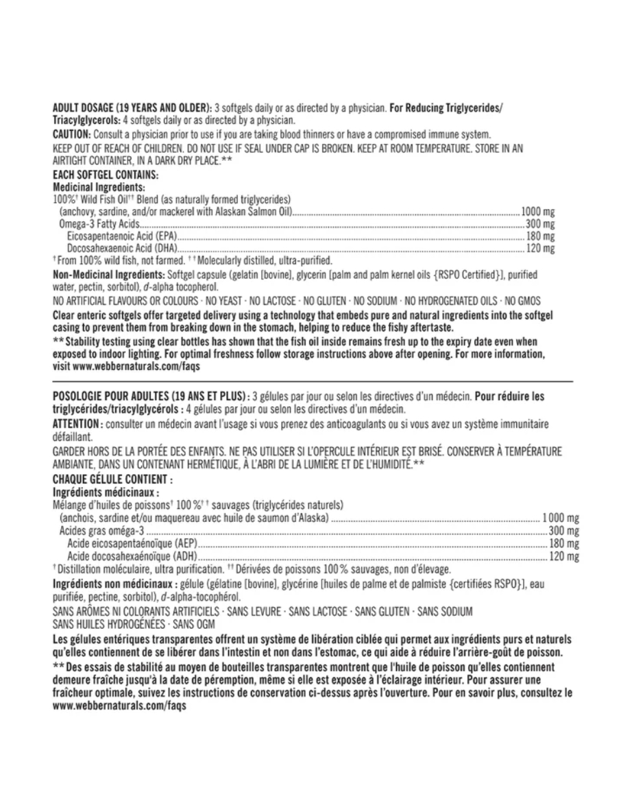 Kirkland Signature 100% Wild Fish Oil Blend, 400 Softgels