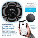CLOROX 11031 Alexa Smart Medium Room True HEPA Air Purifier