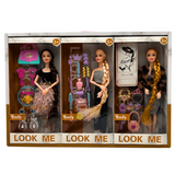 BEAUTY GIRL - FASHION DOLLS 3PCS