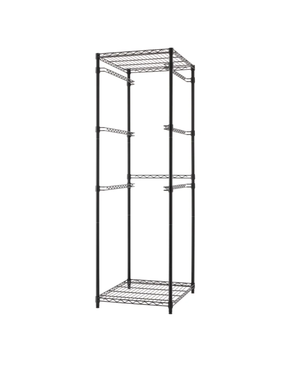 TRINITY 5-Tier NSF Storage Bin Rack
