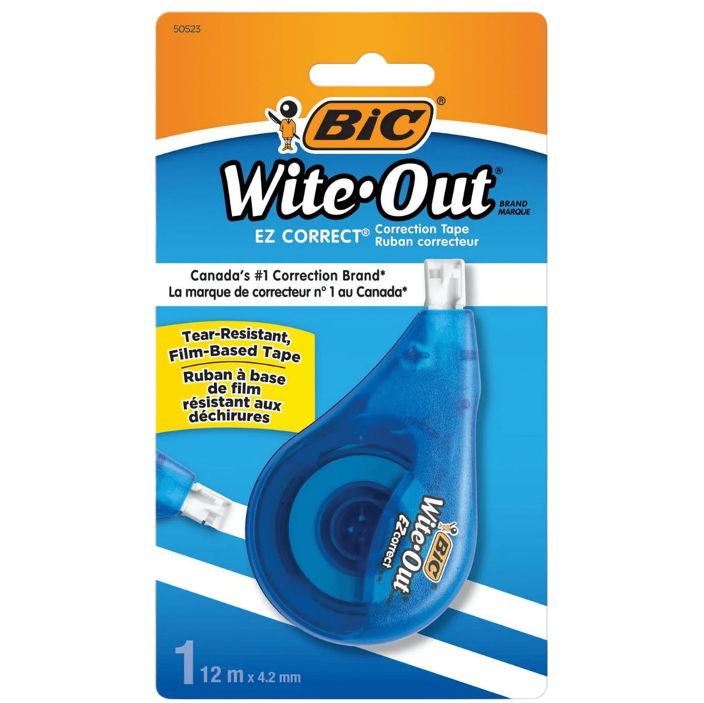 BIC WITE-OUT EZ CORRECT 12M