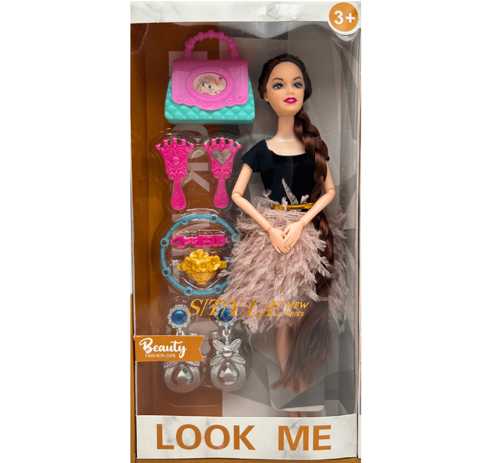 BEAUTY GIRL - FASHION DOLLS 3PCS