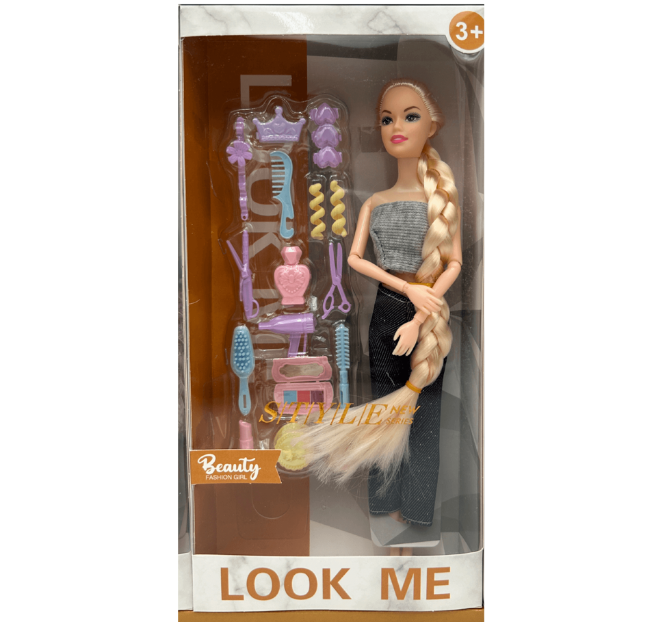 BEAUTY GIRL - FASHION DOLLS 3PCS