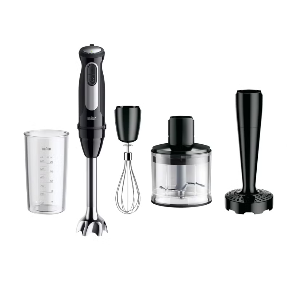 Braun MultiQuick Vario 5 Pro 4-in-1 Immersion Blender with 25 Speeds