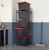 TRINITY 5-Tier NSF Storage Bin Rack