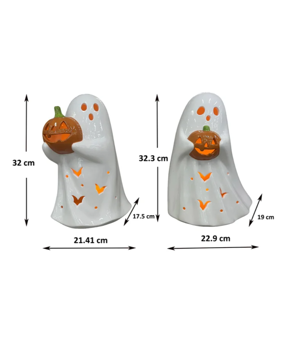 Halloween - Ceramic Ghost 2 pack