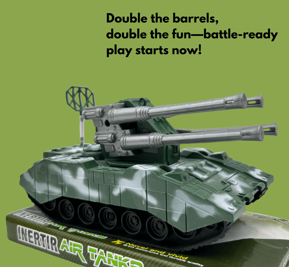TOY MILITARY TANK 6"