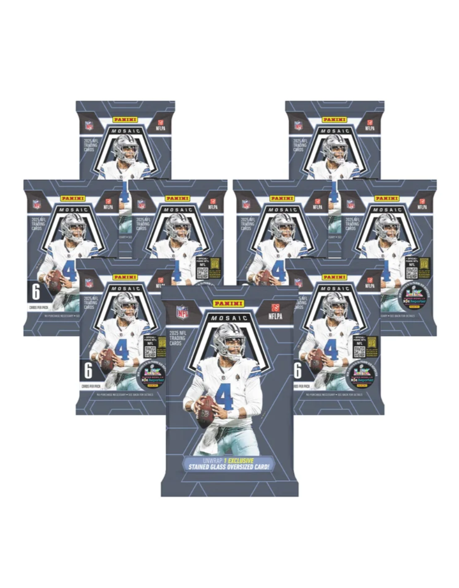 Panini Mosaic Football Cards Bundle 2025