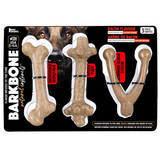 Petmate BarkBone Natural Instincts Bacon Flavour Dog Chew Toys