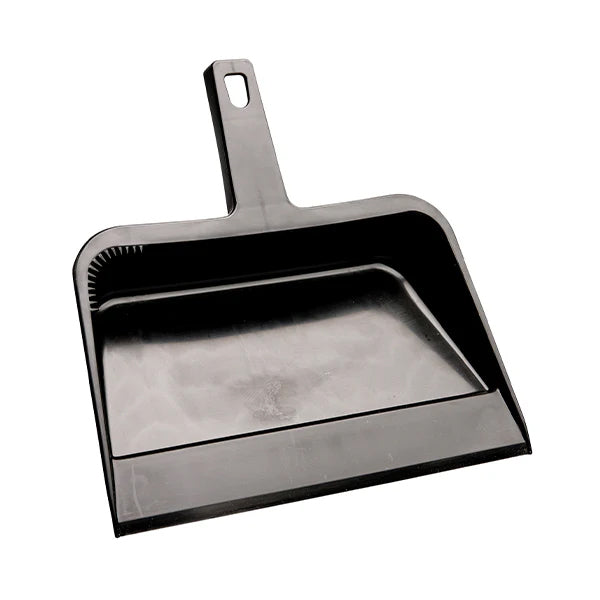M2 Plastic Dus Pan Black 12ins