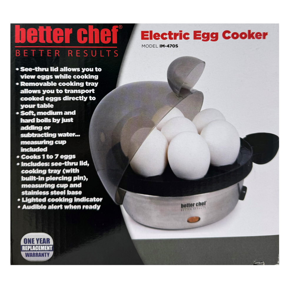 BETTER CHEF ELEC.EGG COOKER- IM-470S