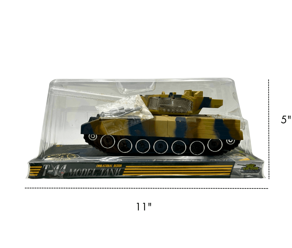 TOY MILITARY TANK 10"