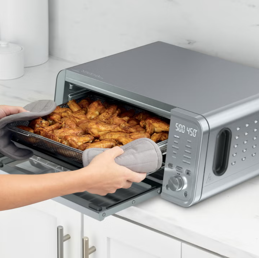 Ninja Flip 10-in-1 Toaster Oven and Air Fryer with Added Broil Rack