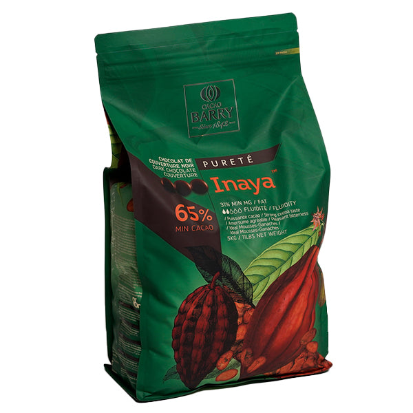 Cacao Barry Inaya Semi Sweet 65% Pistoles 4x5 kg