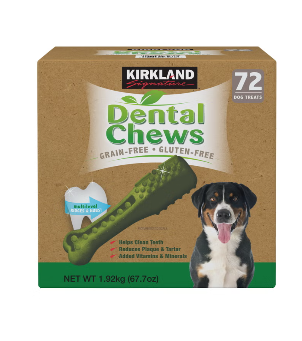 Kirkland Signature Dental Chews, 72-count