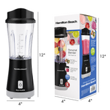 HAMILTON BEACH PERSONAL BLENDER WITH TRAVEL LID #51109CR