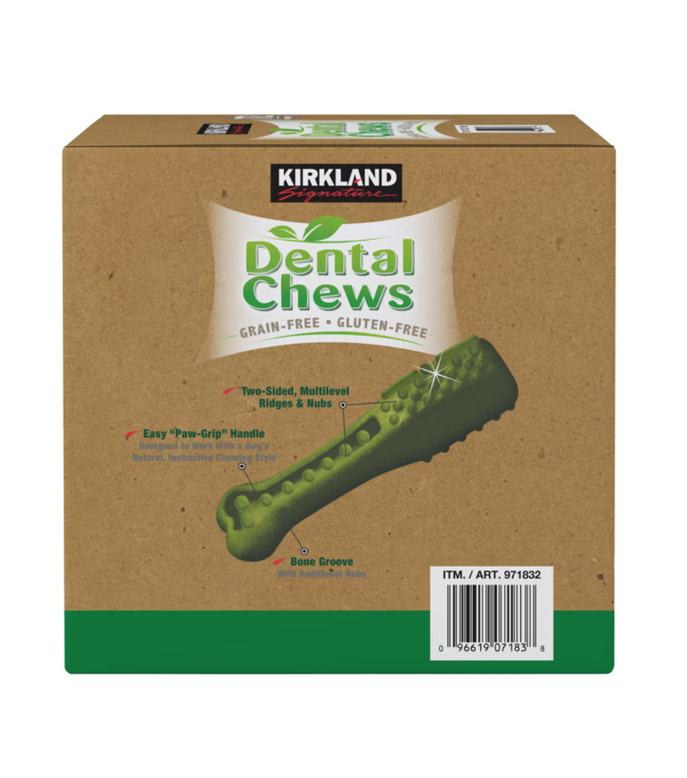 Kirkland Signature Dental Chews, 72-count