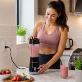 HAMILTON BEACH PERSONAL BLENDER WITH TRAVEL LID #51109CR