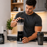 HAMILTON BEACH PERSONAL BLENDER WITH TRAVEL LID #51109CR