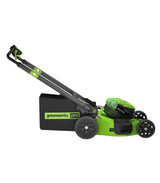 Greenworks 80V 21" Self-Propelled Lawn Mower with 1 Extra Blade, 2.0 AH + 4.0 AH Battery and Charger Included