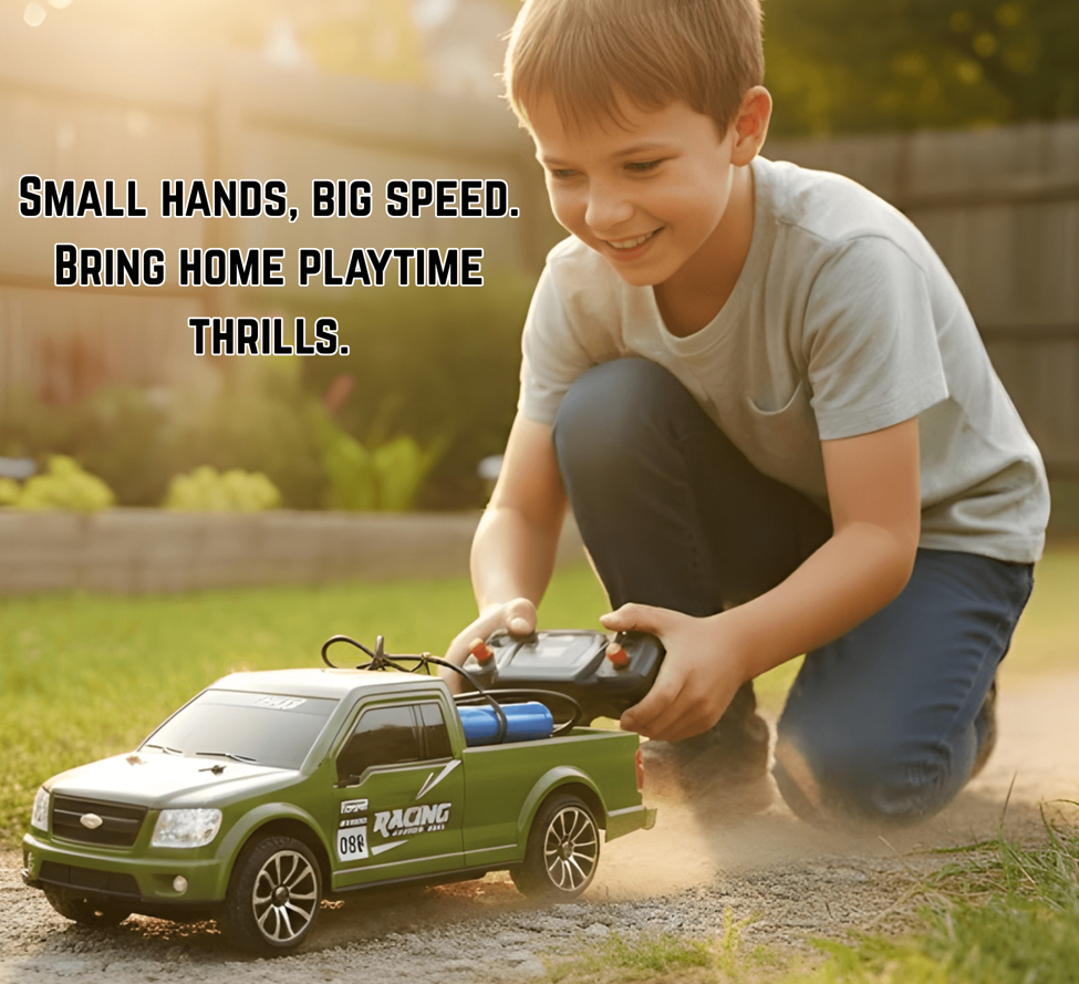 REMOTE CONTROL CAR - PICKUP TRUCK [9" x 4"]