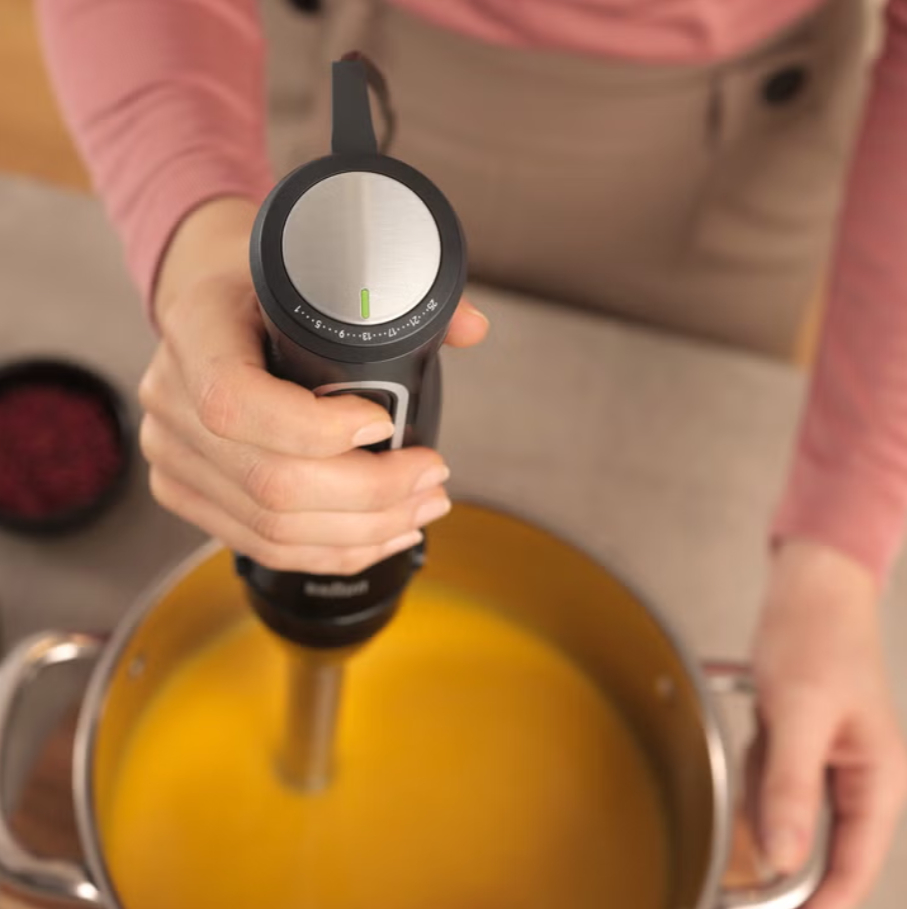 Braun MultiQuick Vario 5 Pro 4-in-1 Immersion Blender with 25 Speeds
