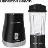 HAMILTON BEACH PERSONAL BLENDER WITH TRAVEL LID #51109CR