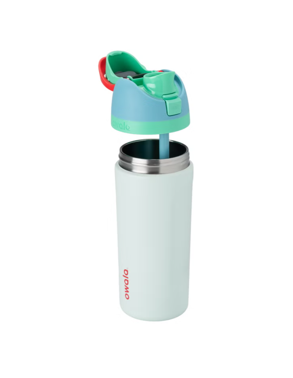 Owala Freesip 473 mL (16 oz) Stainless Steel Water Bottle, 2-pack