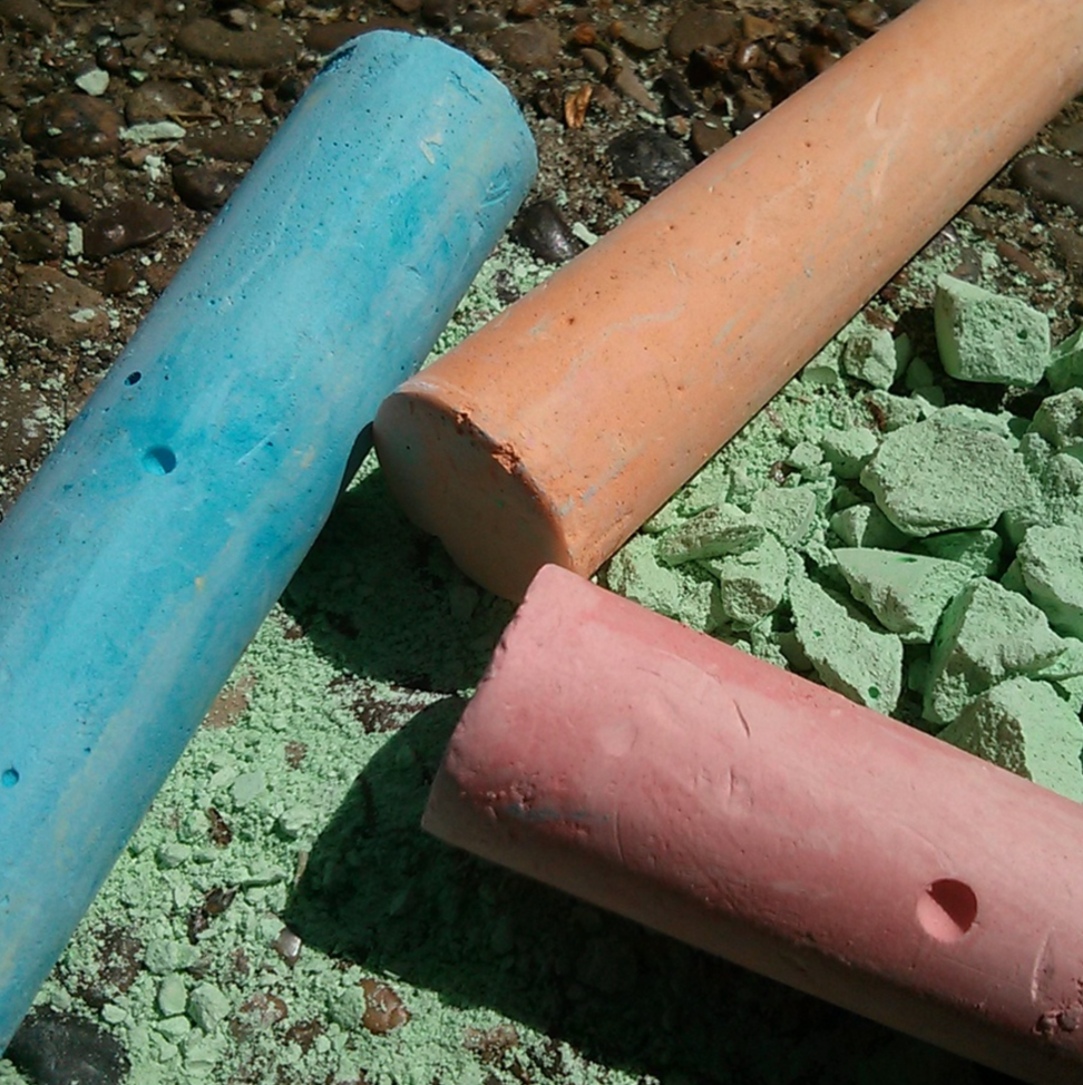 JUMBO CHALK 4"x1" 15PCS