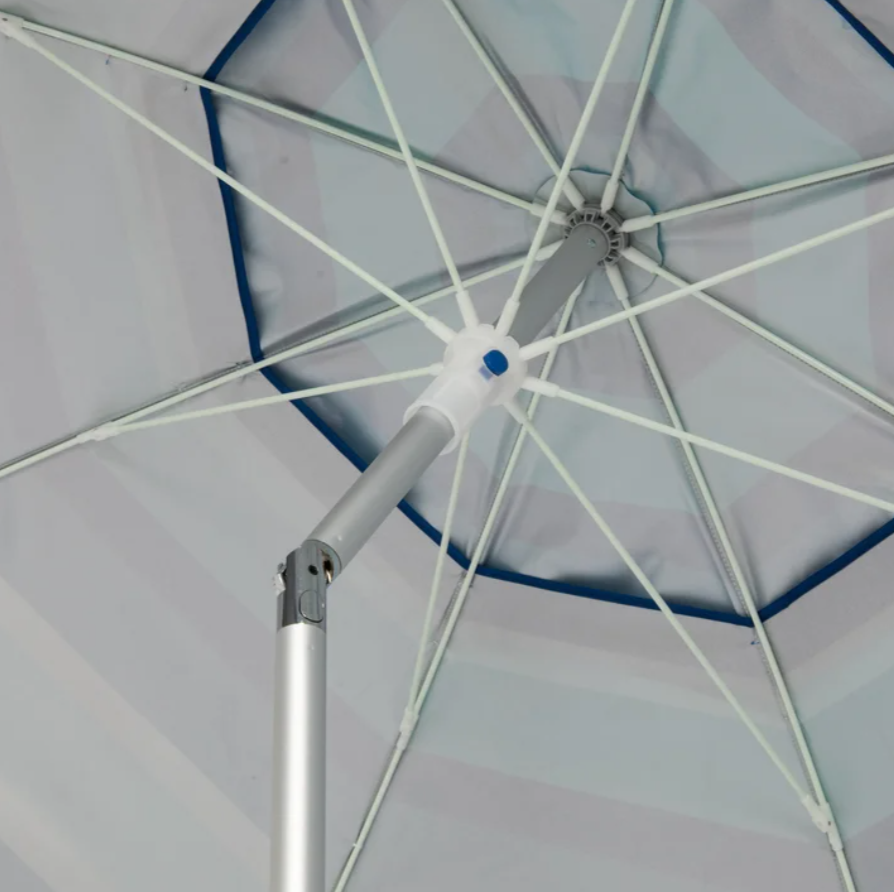RIO 2.3m (7.5 ft) Beach Umbrella with AnchorX