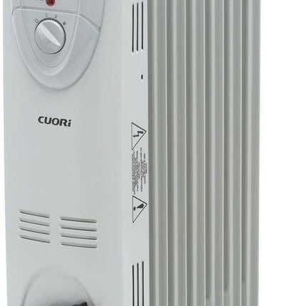1500-Watt Electric Oil-Filled Radiant Portable Heater - Grey