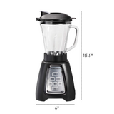 HAMILTON BEACH MULTIBLEND BLENDER WITH GLASS JAR #58240C