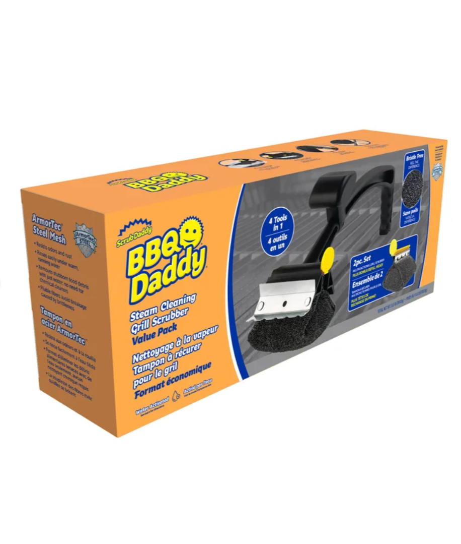 Scrub Daddy - BBQ Daddy Steam Cleaning Grill Scrubber Value Pack