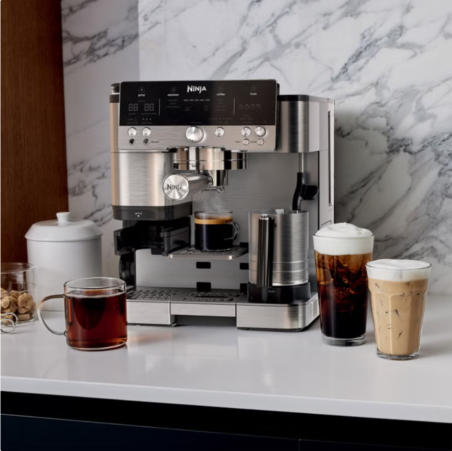 Ninja Luxe Café Signature Series 3-in-1 Espresso, Coffee and Cold Brew Machine