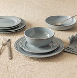 over&back Stoneware Dinnerware Set, 16-pieces