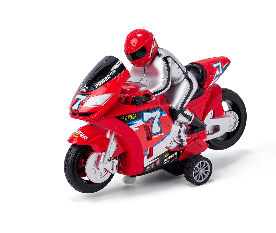 MOTORCYCLE RIDER R/C 9"X3"X12"