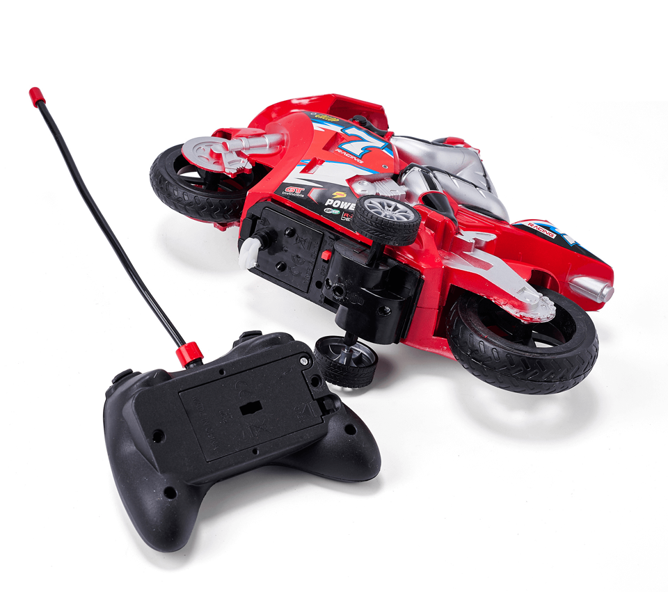 MOTORCYCLE RIDER R/C 9"X3"X12"