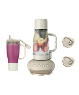 Ninja BlendBOSS Tumbler Blender with (2) 26oz Tumblers and Straws